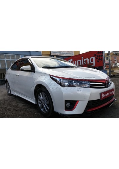 Toyota Corolla Uyumlu Tampon Ekleri-fibersan Tuning