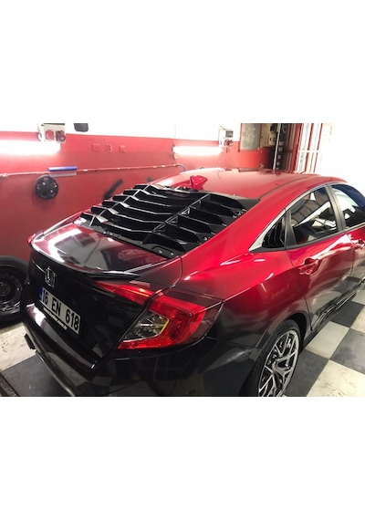 Honda Civic Fc5 Arka Cam Vizörü Plastik