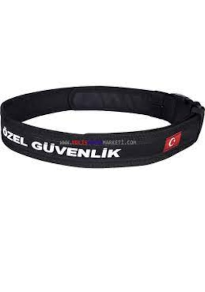 Özel Güvenlik Yazılı Palaska 3 Adet Siyah