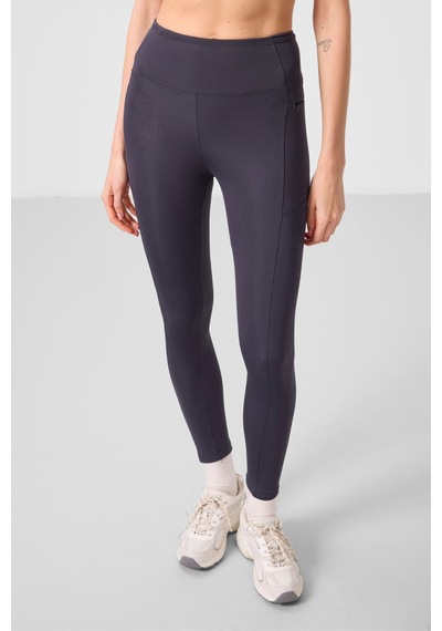 Tommylife Antrasit Esnek Standart Fit Performans Kadın Tayt - 94667 Antrasit
