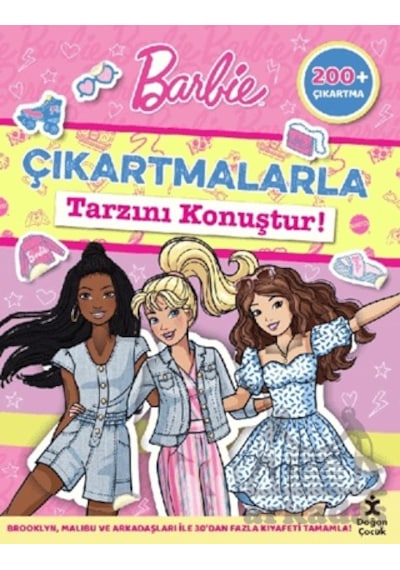 Barbie - Çıkartmalarla Tarzını Konuştur Doğan Çocuk