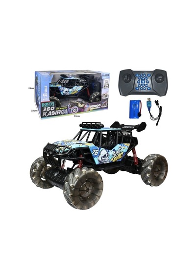 Mey İthalat 10696 Uk Ff 1 8 2 4g Off Road Şarjlı Kırmızı