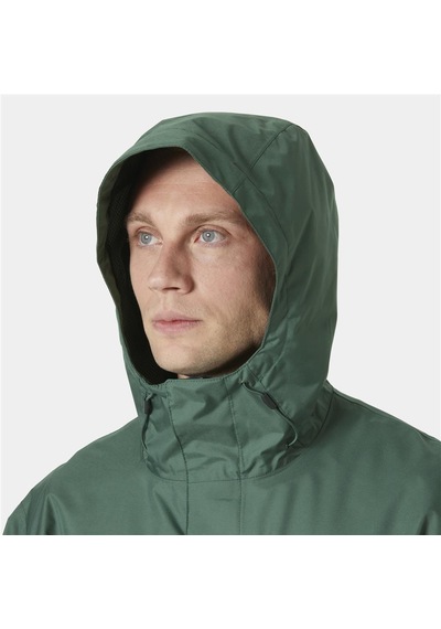 Helly Hansen Seven J Erkek Yeşil Yağmurluk-6674 Yeşil