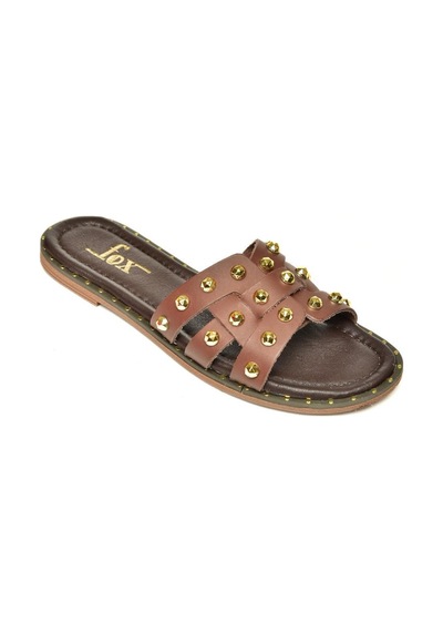 Fox Shoes U291100003 Kahverengi Hakiki Deri Kadın Terlik Kahverengi-hakiki Deri Çok Renkli Fox Shoes U291100003 Kahverengi Hakiki Deri Kadın Terlik Kahverengi-hakiki Deri Çok Renkli
