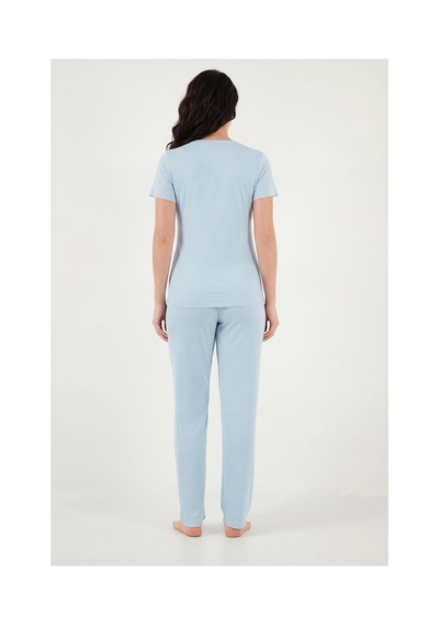Lela Bayan Pijama Takımı 65770823 Mavi