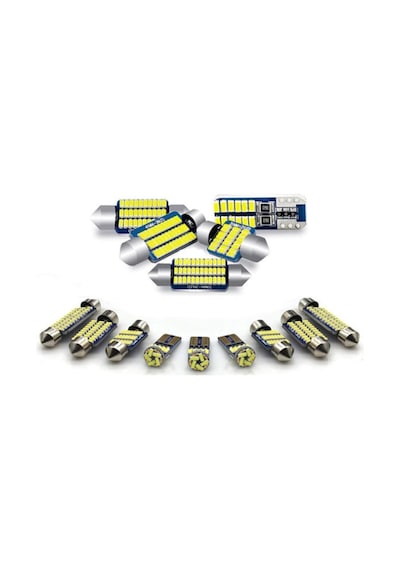 Renault Clio 4 Uyumlu Led Iç Aydınlatma Ampul Seti Parlak Beyaz