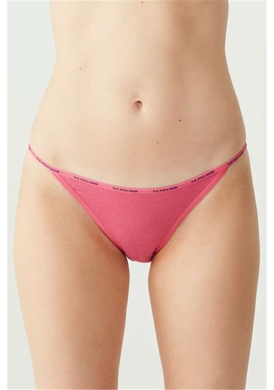 U.S. Polo Assn. U.s Polo Assn. 67000 Kadın 5 Li Slip-siyah&ten&beyaz&fuşya&lacivert mix color