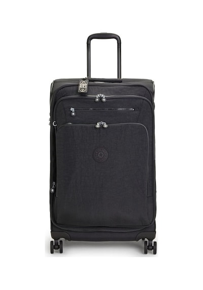 Kipling Kıplıng New Youri Spin M Orta Boy Tekerlekli Valiz Siyah Black Noır Siyah