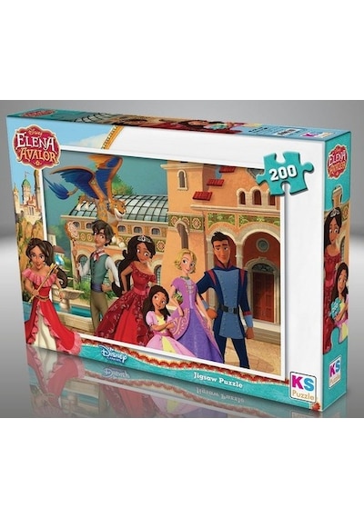 Ks Games 200 Parça Puzzle Elena Avalor