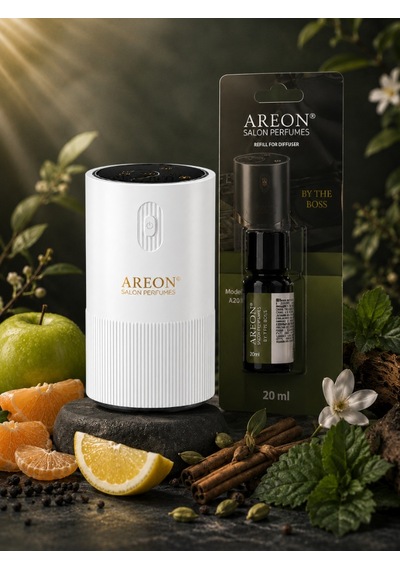 Areon Aromatik Difüzör Beyaz Pleksi + By The Boss