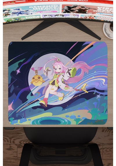 Aino Genshin Impact Anime Oyuncu V2 - 48x40 Xl Gaming Mouse Pad Fare Altlığı