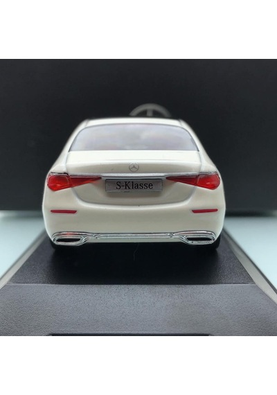 2020 Mercedes Benz S Class V223 Diamont White 1 43 Ölçek Herpa