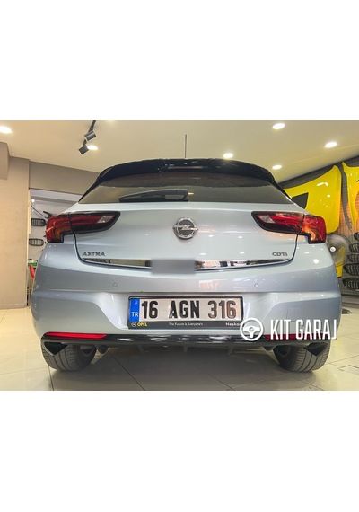 Opel Astra K 2015-2021 Rieger Difüzör Plastik Boyasız