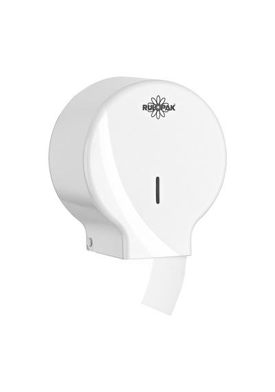Rulopak Modern Mini Jumbo Tuvalet Kağıdı Dispenseri - Beyaz