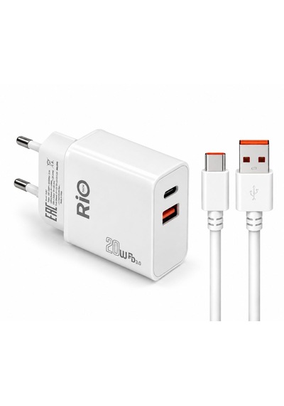 Flayse 20w Power Delivery 3.0 Usb Hızlı Şarj Adaptörü Ve Kablo Seti