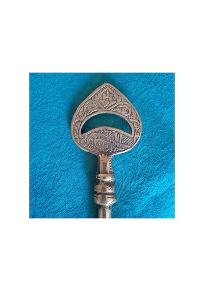 Dekor Pirinç Anahtar Sarı