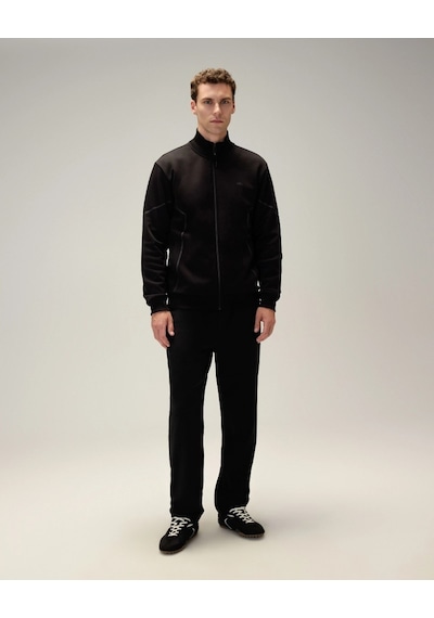 Ellesse 5wm1545-bk Erkek Fermuarlı Sweat Siyah Lacivert