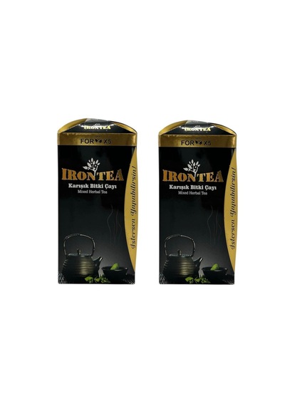 İrontea Bitkisel Özlü Çayı 2 Li Set