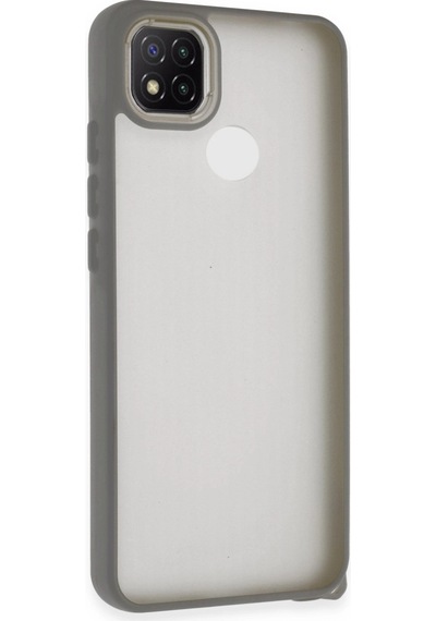 Xiaomi Redmi 9c Kılıf Elegant Kapak - Titan Gri -