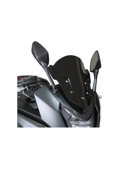 GP Kompozit Honda CBR650F 2014-2018 Uyumlu Ön Cam Siyah 34 cm