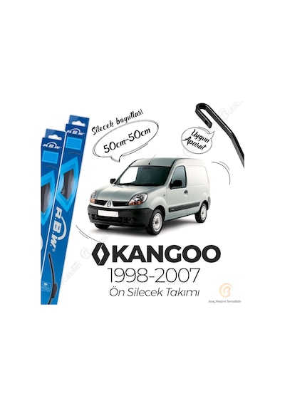 Renault Kangoo Muz Silecek Takımı (1998-2007) RBW