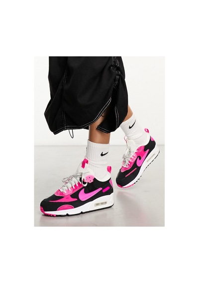 Nike Air Max 90 Futura Kadın Spor Ayakkabı Siyah Siyah
