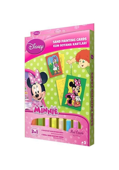 Minnie Mouse&Daisy Duck Kum Boyama Seti (2'Si 1 Arada) Ds-04