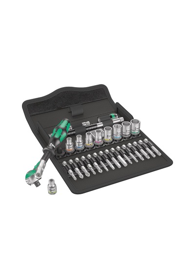 Wera Zyklop Speed Cırcır Anahtar Seti 8100 Sa 6 1/4 Inç Tahrik, M