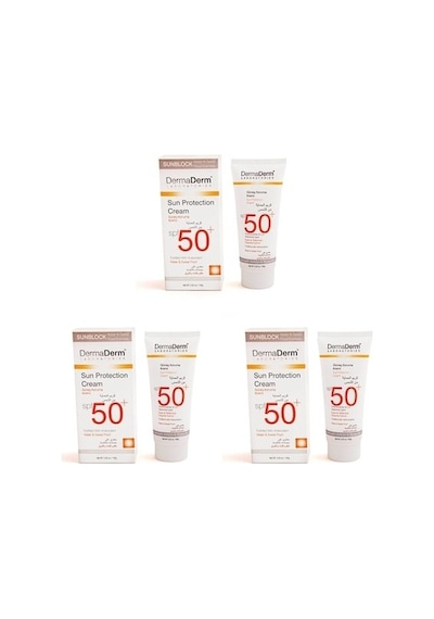 Dermaderm Güneş Kremi SPF50+ 3 x 100 ML Dermaderm Güneş Kremi SPF50+ 3 x 100 ML