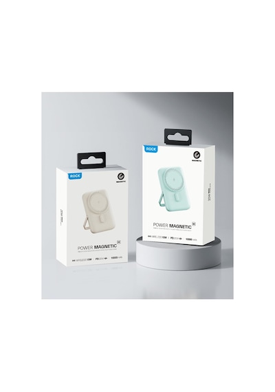 P20 Se 10.000 Mah, Pd 20w, Magsafe Standlı Powerbank, Bej