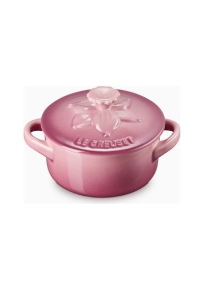 Le Creuset Jardin Mini Lüks Seramik Sunum Kabı Servis Tabakları Rose Quartz 1