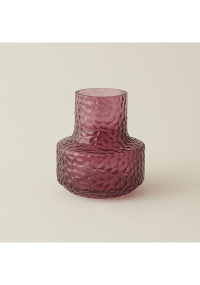 Karaca Home Nessa Vazo Mor 15x17 Cm