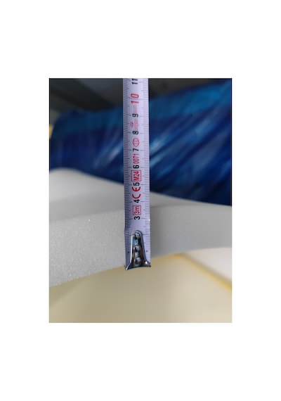 Beyaz Sünger 3,5 Cm 138x238cm.plaka Ütü Masası Süngeri Koltuk Süngeri Döşeme Süngeri Beyaz 3,5 Cm 15 Dansite Yumuşak