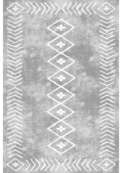 West Home Dijital Baskı Yıkanabilir Kaymaz Taban Leke Tutmaz Mutfak Halısı Salon Halısı Ve Yolluk Wh 375 Grey