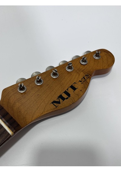 Mjt Vts Eskitilmiş Vintage Amber Renk Gitar Sapı