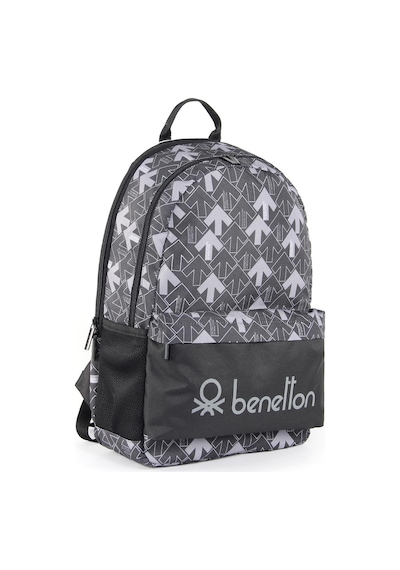United Colors Of Benetton Bnt03738 Siyah/gri Unisex Okul Çantası