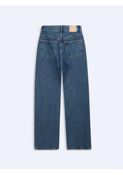 LTB Vanetta Düz Paça Yüksek Bel Mid Indigo Jean Pantolon