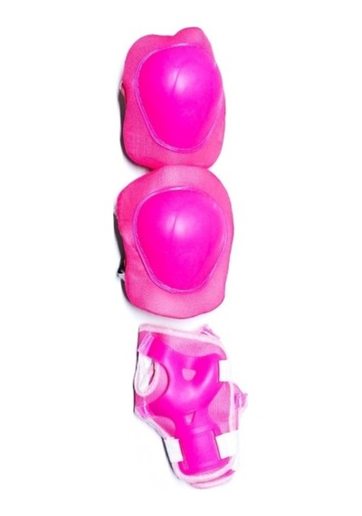 Paten Kaykay Çocuk Koruma Güvenlik Seti-Pembe (6 Parça) (512587889) Pembe