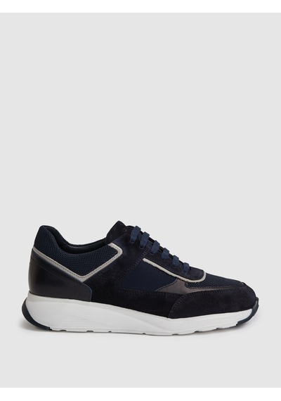 Cacharel Lacivert %100 Deri Sneaker Ayakkabı