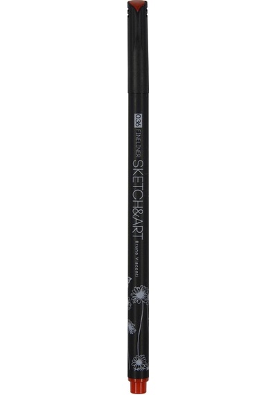 36-0020 Sketch&art Siyah Seri 0,36 Mm İnce Uç Kalem. 36 Renk Antrasit