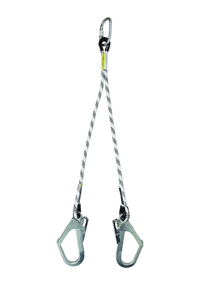 Karam Ki 231 Çift Kol Lanyard Statik Halatlı Karabinalı Büyük Kan