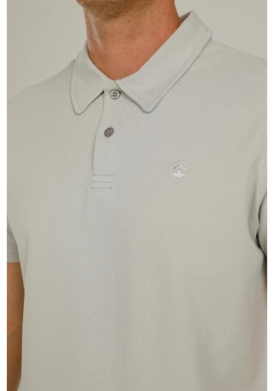 Lumberjack Erkek Basic Polo Yaka T-shirt Ct953 Gri/grey 13s43ct95 Gri