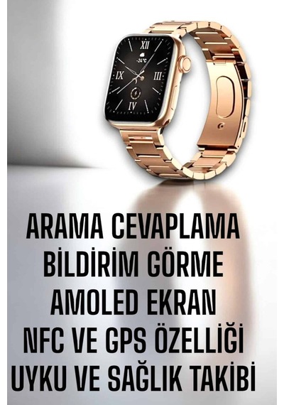Akıllı Saat Adımsayar Nabız Takibi Ve Gps Destekli Kadınlara Özel