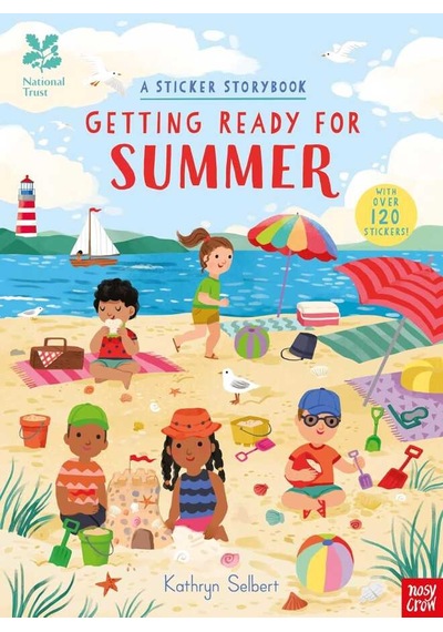 Nosy Crow National Trust Getting Ready For Summer, A Sticker Storybook