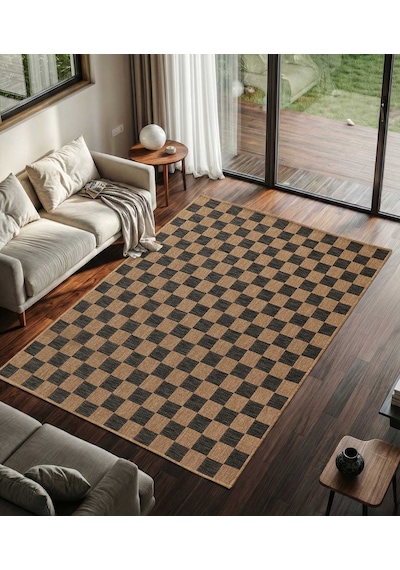 Fame Minimalist Sisal Halı - Fm02 Fm04bl