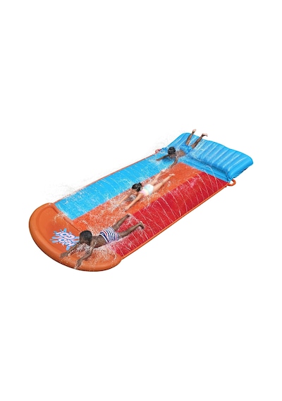 Bestway H2ogo Tsunami Splash Ramp Üçlü Kaydırak 488 Cm Çok Renkli