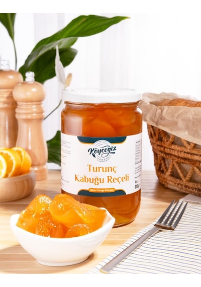 Kb Köyceğiz Yöresel Turunç Kabuğu Reçeli 800 G Cam Kavanoz