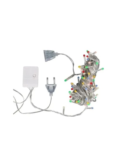 10m 100 Led Damla Uçlu Işık Şeffaf Kablo