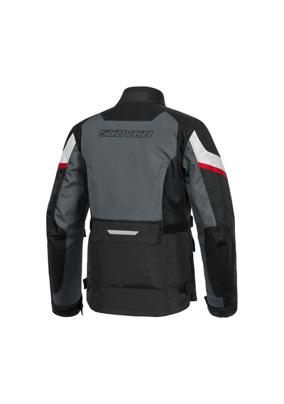 Ebakbak Motosiklet Montu 4 Mevsim Full Koruma Long Oxford Kumaş Motorcu Mont Touring Black