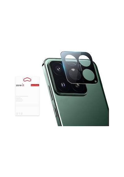 Kilifone - Xiaomi Mi 14 Uyumlu - Kamera Koruyucu 3d Kamera Camı - Şeffaf